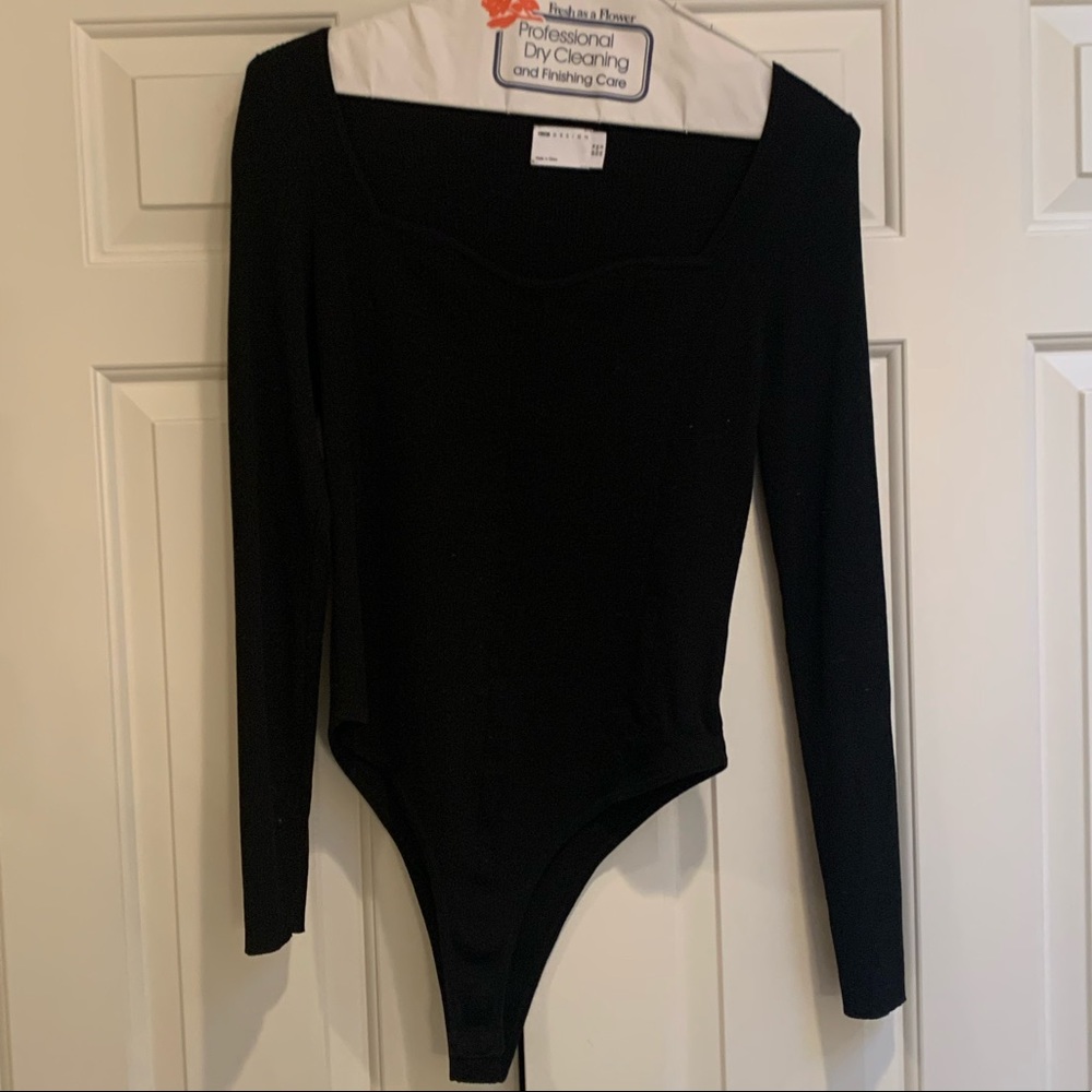 ASOS Design Sweetheart Neckline Bodysuit